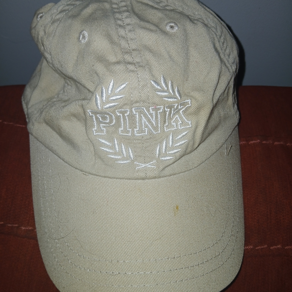 PINK Victoria's Secret Khaki Cap